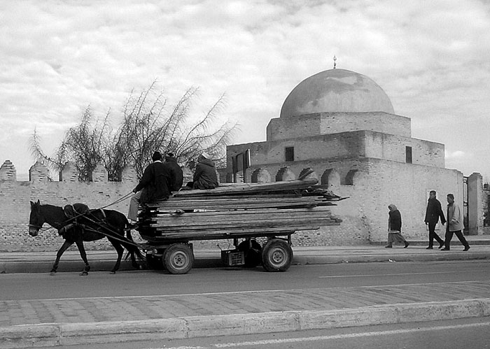 Rue de Kairouan (TUNISIE)